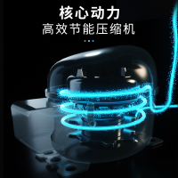 东贝饮料柜HL-LC230Z商用冷藏展示柜冰柜保鲜柜立式单门超市冰箱可乐啤酒柜 默认发黑色