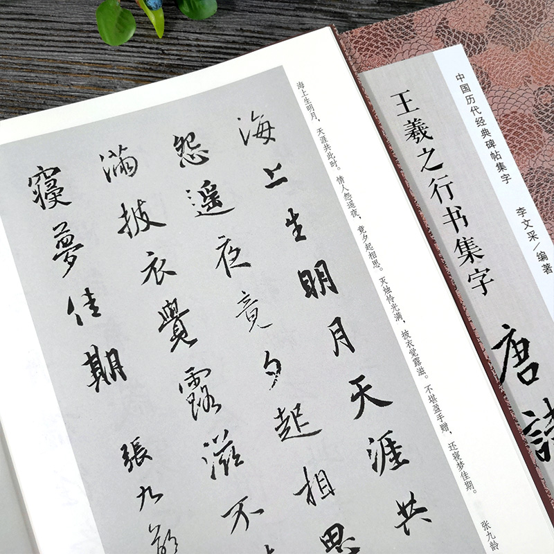 [醉染正版]正版|王羲之行书集字唐诗一百首 王羲之圣教序兰亭序集字古诗词作品集 硬笔钢笔毛笔书法教程 中国历代经典行书高清大图
