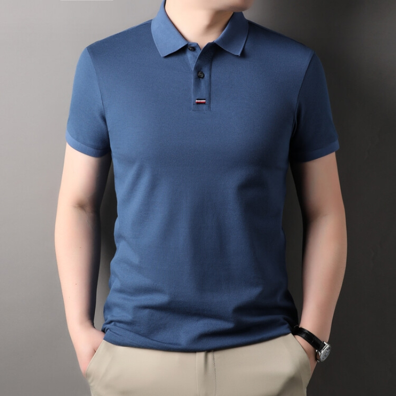 恒源祥品牌新款纯白色短袖男士t恤修身时尚休闲韩版青年男装体恤2024