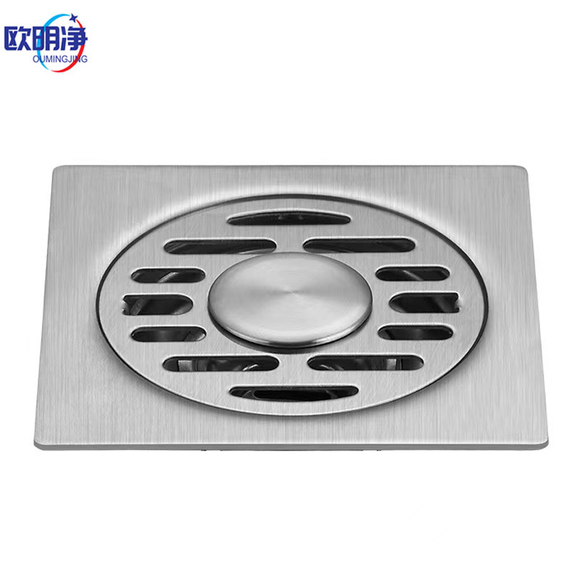 不锈钢自动密封防臭地漏 通用款 个