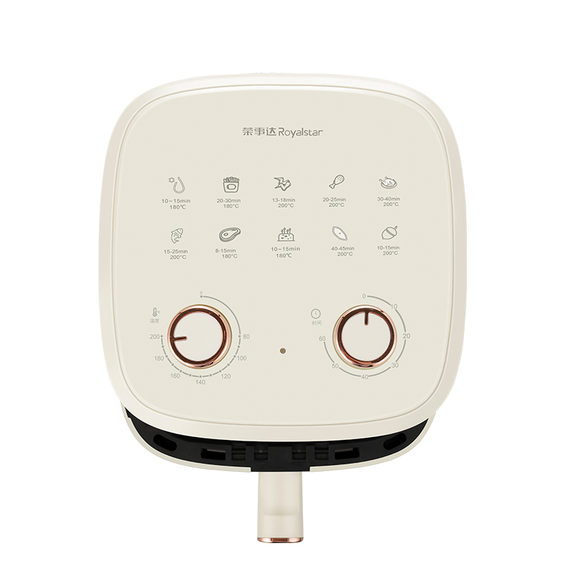 荣事达(Royalstar) RS-AF901-A 多功能空气炸锅 5升大容量 米白色高清大图
