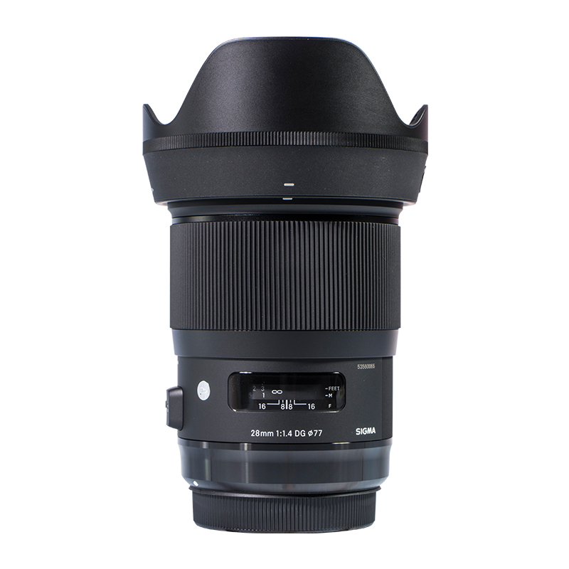 适马(SIGMA) 28mm F1.4 DG HSM | Art 佳能卡口 广角定焦大光圈风景人文扫街挂机相机镜头