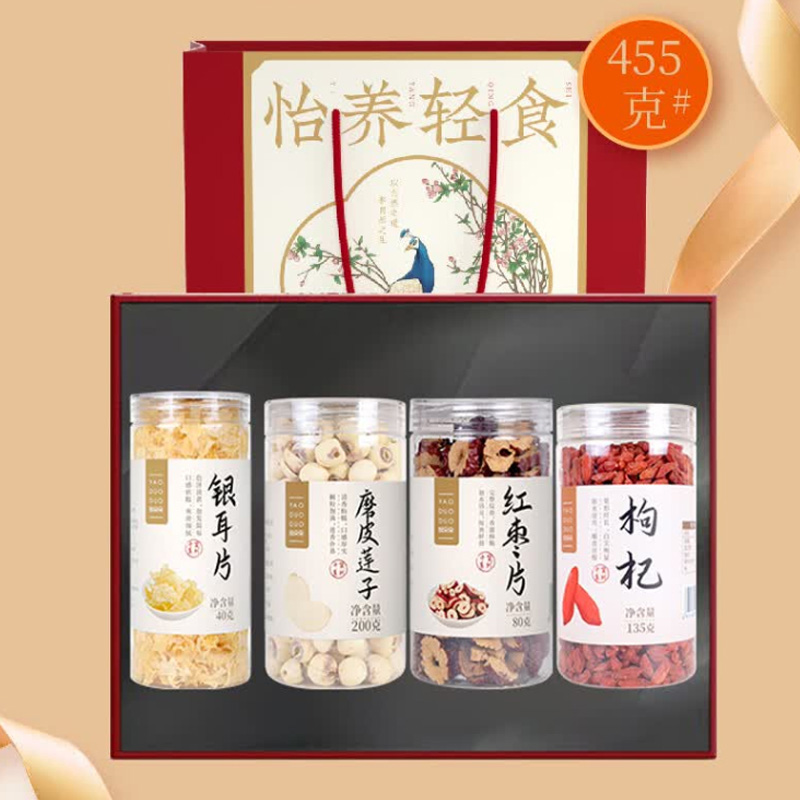 姚朵朵干货礼盒优选干鲜食材怡养轻食干货组合装455g高清大图