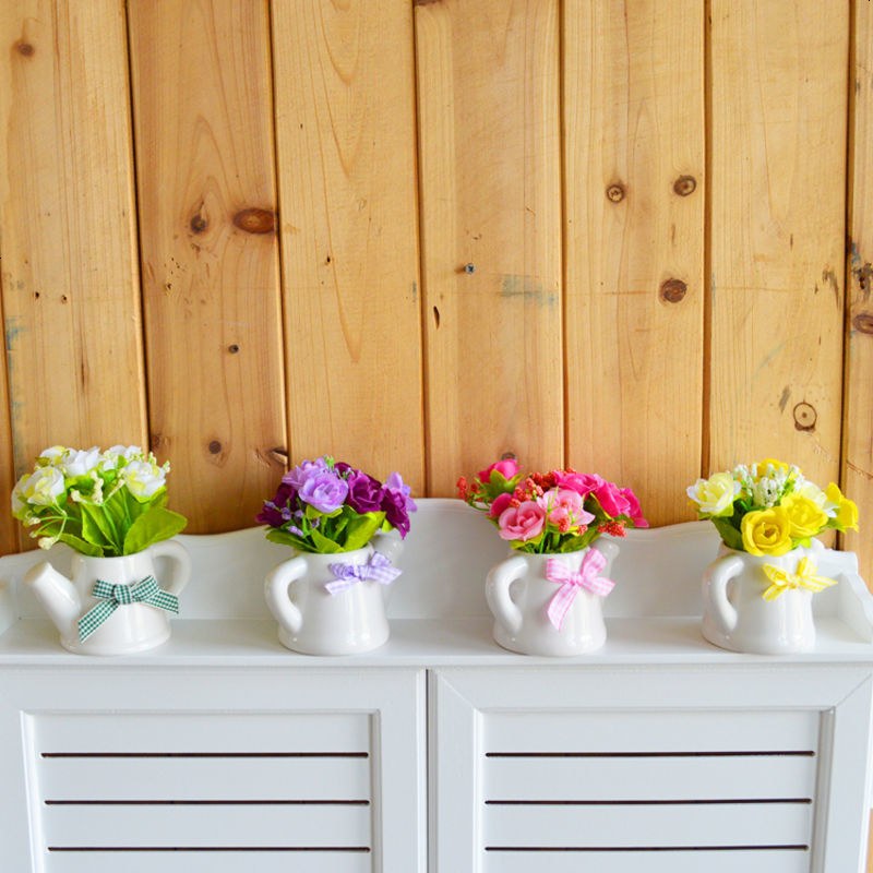 假花仿真花装饰花盆栽迷你盆栽小盆栽家居装饰品仿真花小摆件