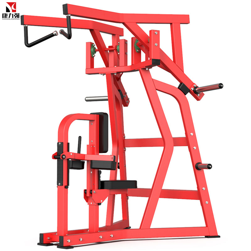 康力强商用悍马系列KLQ911分动式划艇高拉背训练器健身房挂片式力量器械高清大图
