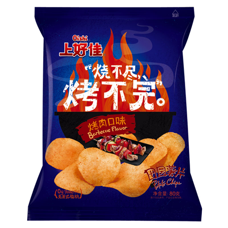 上好佳薯片烤肉50g