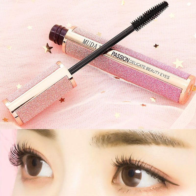 星空睫毛膏眼线笔套装纤长卷翘浓密不晕染少女心学生款拉长加密长睫毛