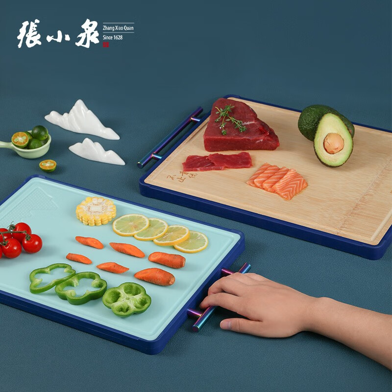 张小泉 不止青绿·整竹复合砧板(中)C52790200高清大图