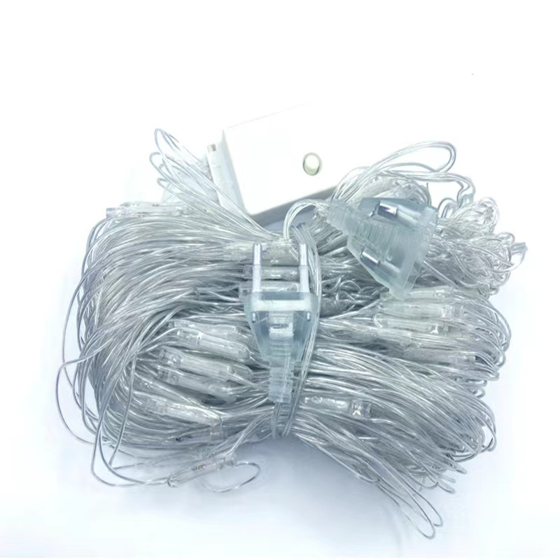 led渔网灯彩灯闪灯串灯满天星网状灯低压网灯 3*2[太阳能+遥控工程款]-豪华版1200毫安 暖白光 单位:个