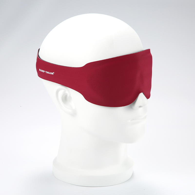 [汽车用品]眠虫(SLEEP TAILOR)石墨烯助眠理疗眼罩(酒红)ST-2070