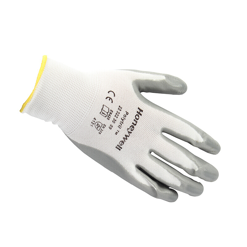 霍尼韦尔(Honeywell)2232230CN POLYTRIL TM耐油丁腈涂层尼龙芯工作手套9码10副
