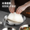 美厨平底盘碟30cm加厚耐摔大容量316L不锈钢MCWA1786