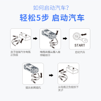 纽曼(Newsmy) 车载充电器 N85 100W汽车应急启动电源 12V转220V应急储能电源一体机 非汽车电瓶供电