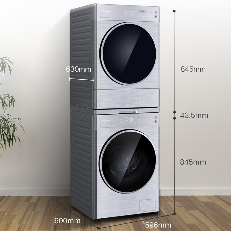 Panasonic/松下热泵式烘干机10+9KG洗烘套装洗衣机滚筒L169+9095T