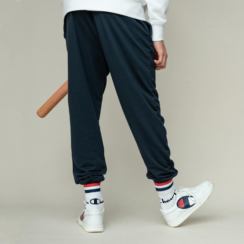 champion冠军男式life系列网布透气运动裤束脚宽松卫裤休闲百搭