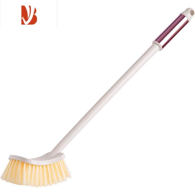 三维工匠家用硬毛长柄刷子浴室洗地板刷卫生间地刷厕所刷地器瓷砖清洁刷图片