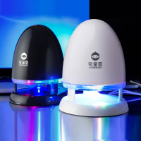 宅宝贝Q1桌面小电脑音箱蓝牙音响迷你低音炮扩音器播放器套装 台式多媒体喇叭影响小钢炮功放扬声器 蓝牙版 黑色