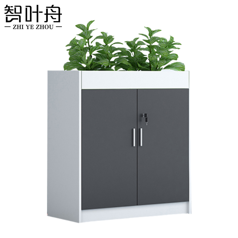 智叶舟矮柜两门800*300*1000mm台高清大图