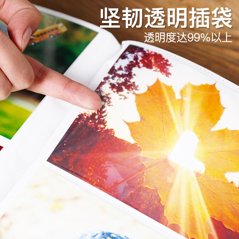 相册4 5寸400张相册本插页式家庭影集简约大容量6 7寸200张纪念册 三维工匠 独角兽—6寸横版200张 优选好货高清大图