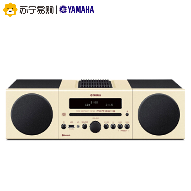 雅马哈(Yamaha)音响 音箱 CD机 USB 播放机 迷你音响 组合音响 蓝牙音响 定时闹钟MCR-B043