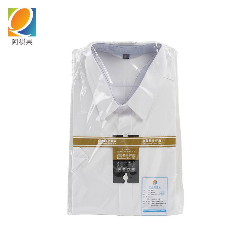阿祺果 A6 衬衫 短袖白色S-6XL 件高清大图
