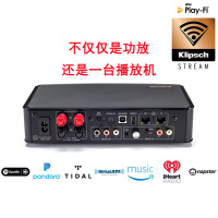 klipsch/杰士 RP-600M 发烧HIFI书架音箱无源监听音响+原配功放 黑色