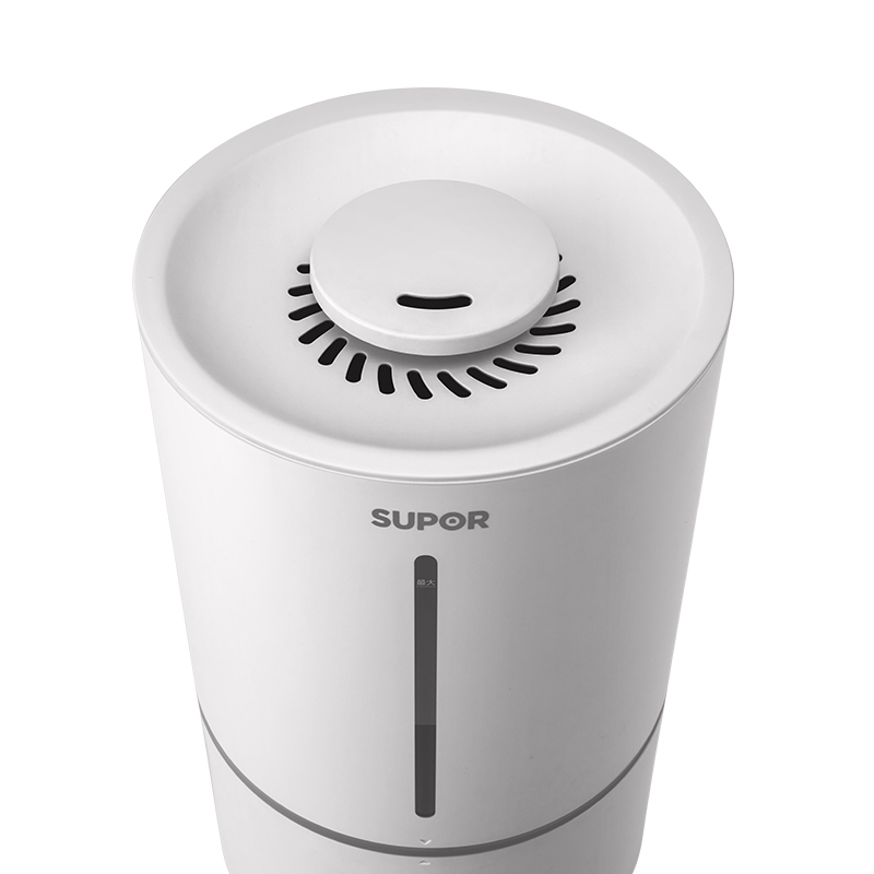 苏泊尔 HTW-81A-300 低音低噪大容量加湿器 4.5L 奶白色高清大图