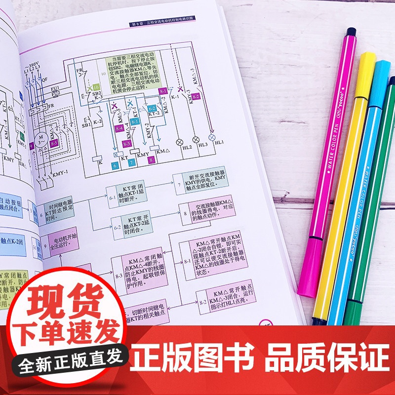 从零学电工电路识图一本通 韩雪涛 化学工业出版社 正版书籍高清大图