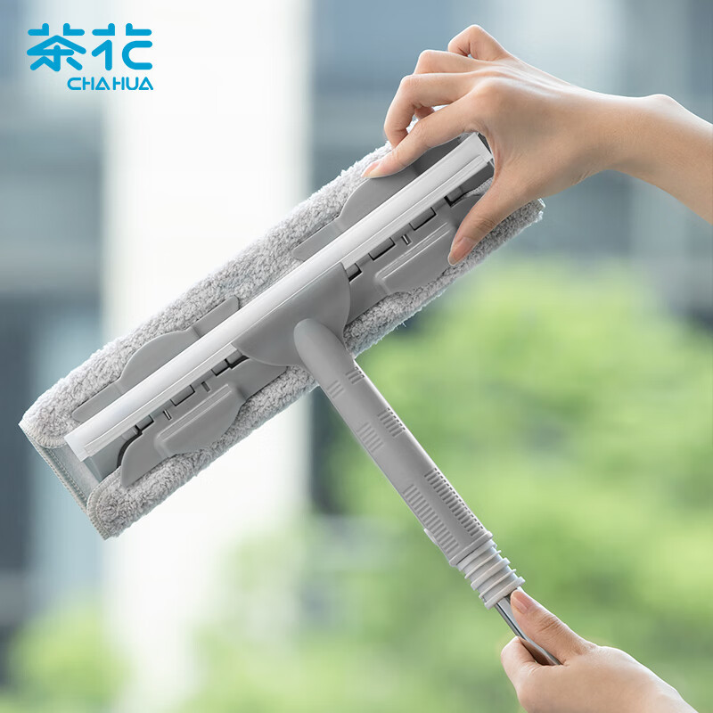 茶花(CHAHUA) 擦玻璃神器玻璃刮擦窗器家用擦窗户刮水器玻璃清洁器