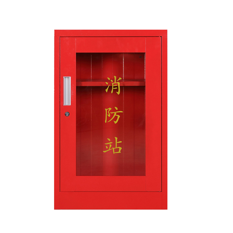 鑫金虎 微型消防柜消防工具柜器材放置柜应急消防柜 0.8米高(含器材)高清大图