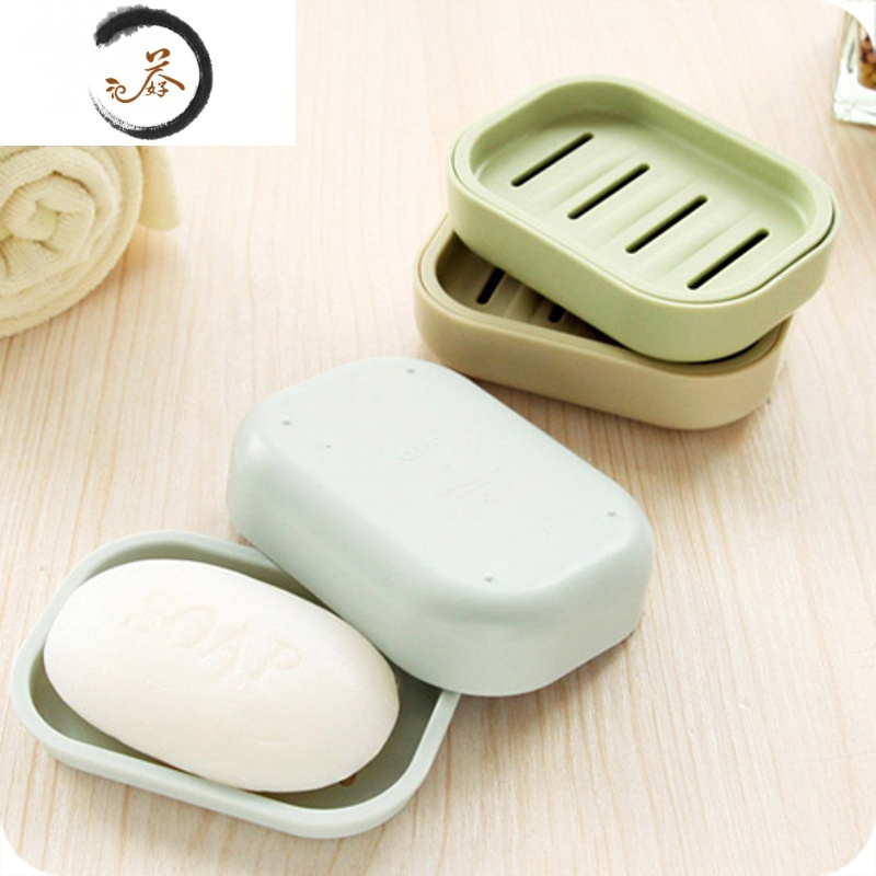 好养道(haoyangdao)浴室用品 haoyangdao沥水带盖香皂盒卫生间浴室创