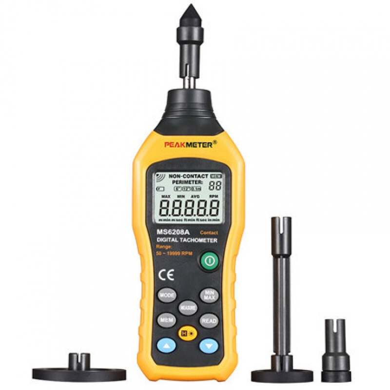 定做 pm6208ab电机转速仪高精度发动机接触式数显测速仪