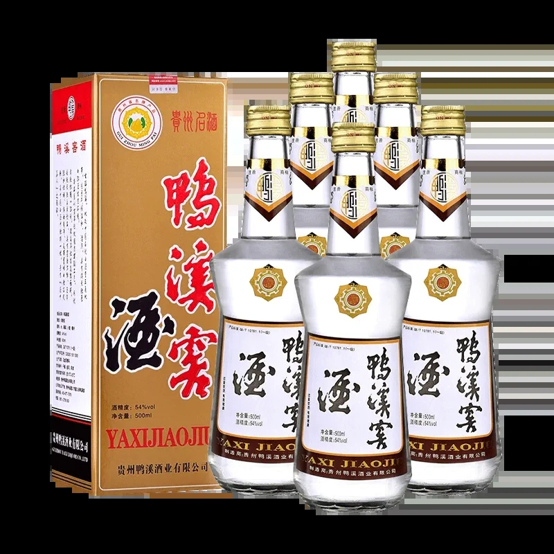 鸭溪窖复古版浓香型白酒54度500ml单瓶装贵州白酒