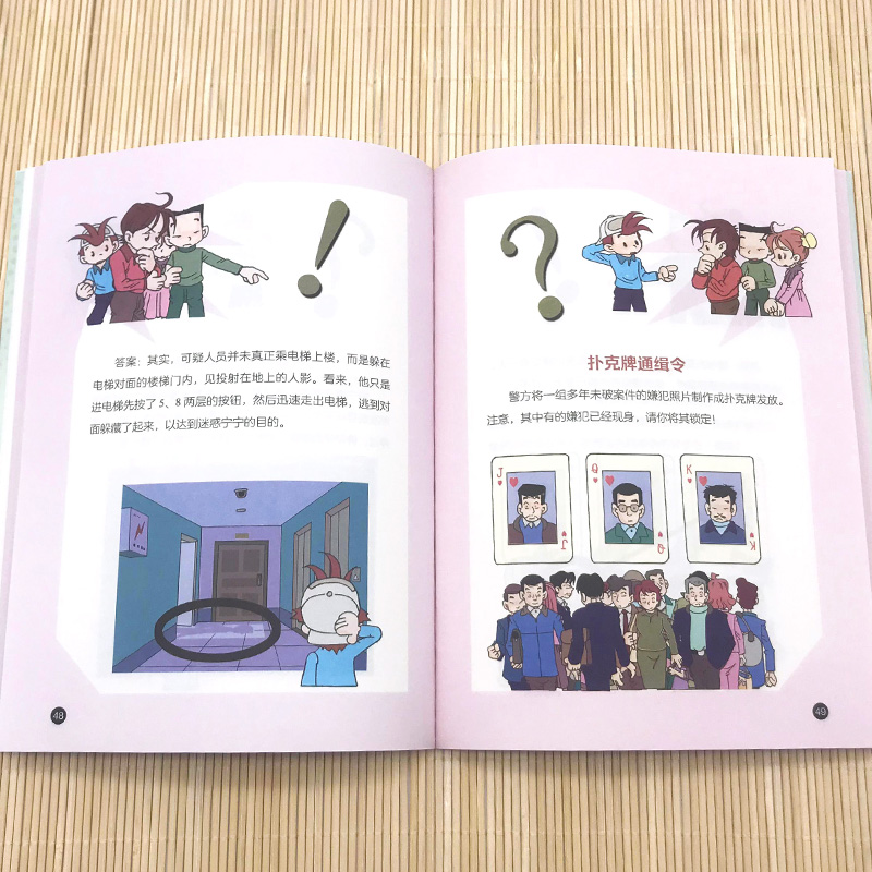 一看就着迷的侦探推理漫画(全5册) [正版]一看就着迷的侦探推理漫画全5册侦探推理小说漫画儿童书籍故事书小学生课外阅读书高清大图