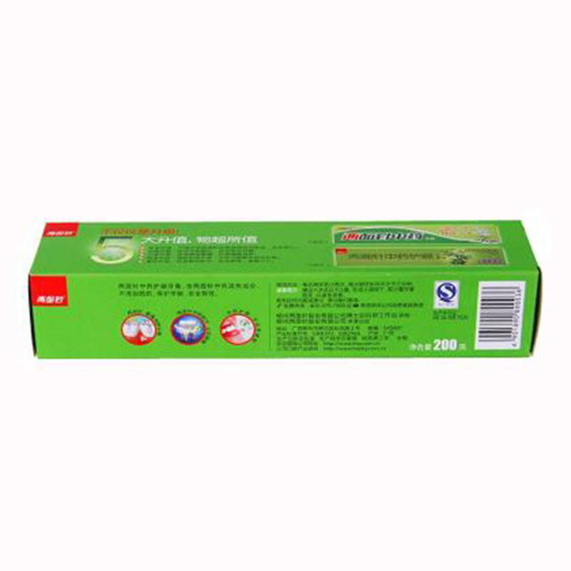 两面针护龈牙膏冰爽薄荷 留兰 200g (支)