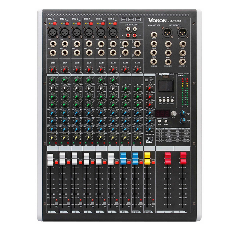 调音台 10路输入 VM-T1001