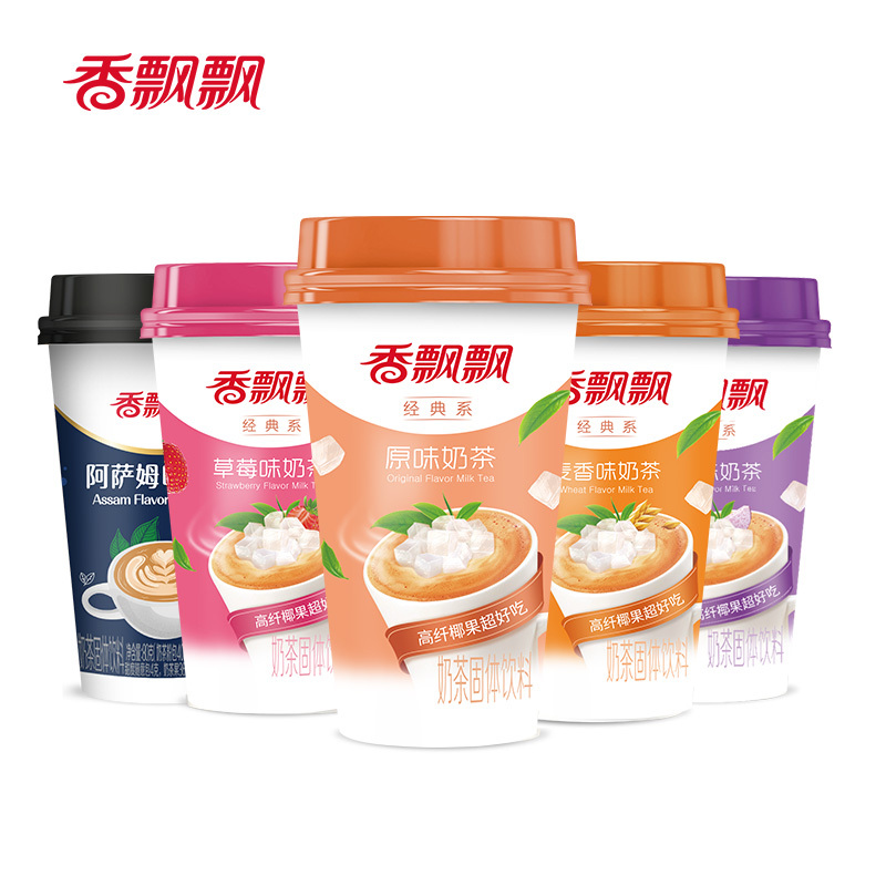 香飘飘椰果奶茶高清大图