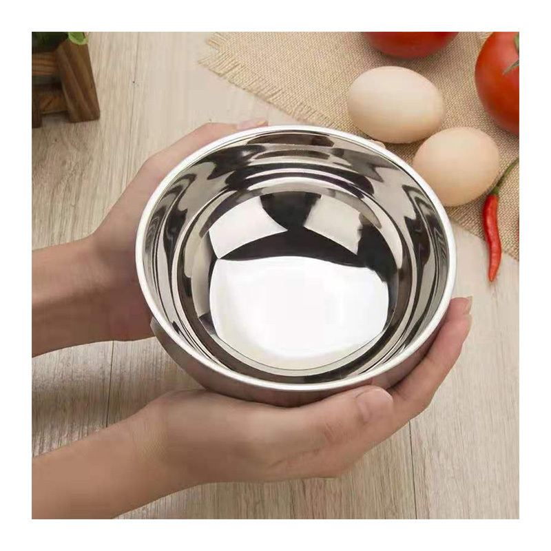 企购优品 加厚不锈钢碗 14cm
