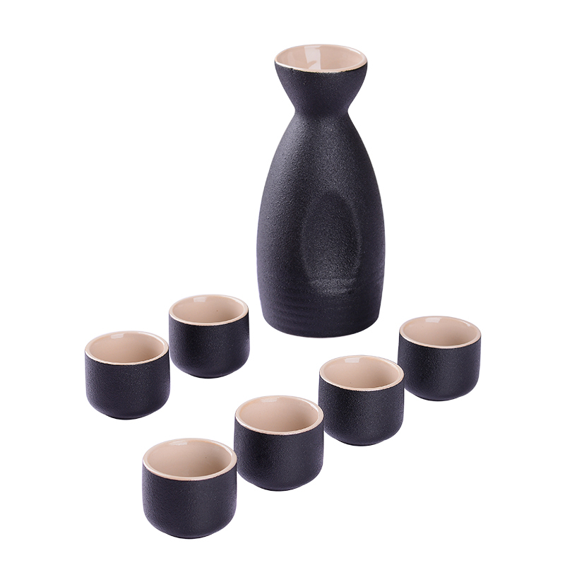 陶瓷单壶日式清酒壶白酒分酒器酒具套装家用烫酒壶温酒壶黄酒壶(请先与客服确认再)