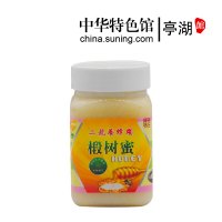 【中华特色】亭湖馆 鹤乡二龙 椴树蜜500g1瓶纯蜂蜜天然东北黑蜂椴树雪蜜 农家白蜜送礼 华东