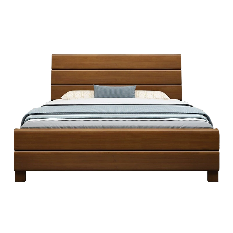 蕃蒂木质床1.2m*2m张高清大图