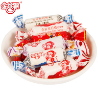 金丝猴圆柱奶糖500g散装(香芋味)牛奶糖童年怀旧休闲零食糖果婚庆喜糖批发