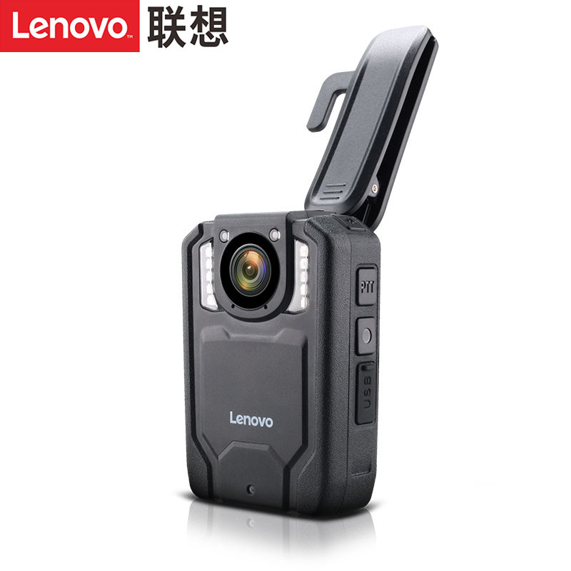 联想(Lenovo)DSJ-2H执法记录仪1296P高清红外夜视专业微型便携音视现场执法记录仪黑色128G