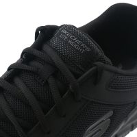 Skechers斯凯奇男鞋新款系带轻便透气舒适运动休闲鞋52631-BBK ZP