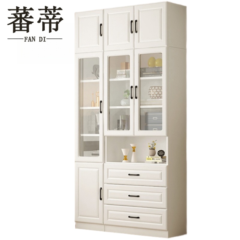 蕃蒂 书柜七门三抽 台