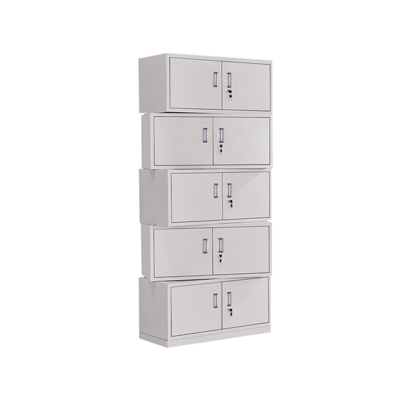 [企诺]文件柜 QNGA09A1-08PA 850×360×2030mm 冷轧钢 组高清大图