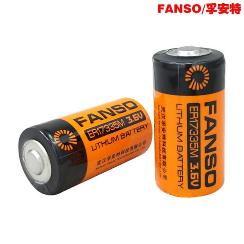 孚安特ER17335M 锂亚功率型 1700mAH 3.6V锂电池 仪表电池 SN22 单节装