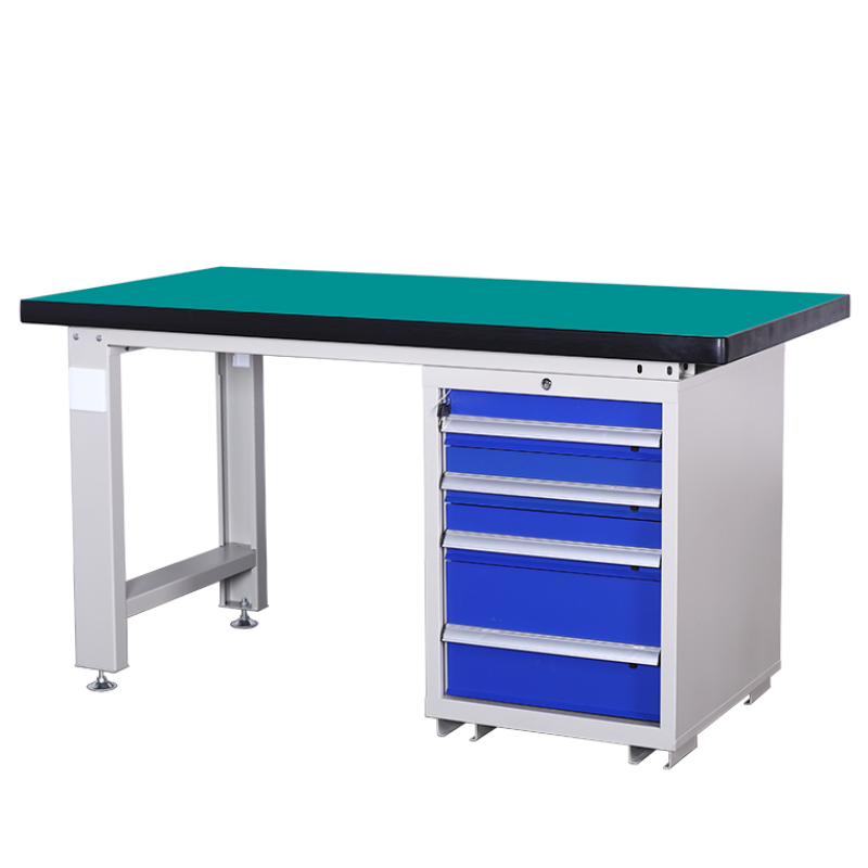 铭思达重型钳工操作台1.5米四抽张高清大图