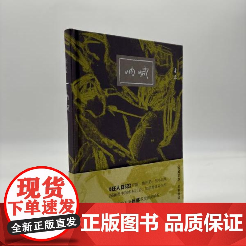 呐喊 鲁迅 著 权威定本 名家导读 鲁迅研究专家 孙郁 教授深度解析狂人日记开篇 三书书店店