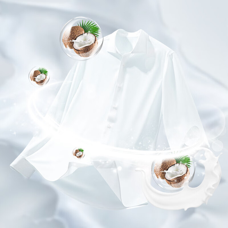 美穗吉家 天然椰油倍净 洗衣皂80g*6块装高清大图